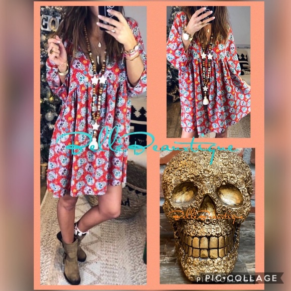 Dresses & Skirts - 🦄NWOT Sugar Skull Dress
